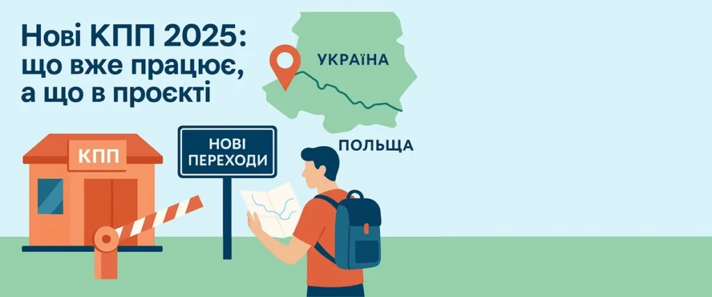 Нові пункти пропуску у 2025 році